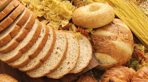 Bread group Stock Footage 32707830