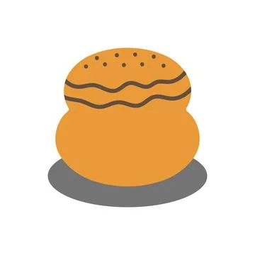 Bread icon design. Food vector Stock Illustration