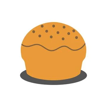 Bread icon design. Food vector Stock Illustration