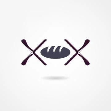 Bread icon Stock Illustration