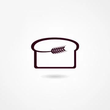 Bread icon Stock Illustration