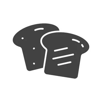 Bread Icon Image. Illustrazione stock
