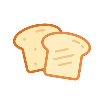 Bread Icon Image. Stock Illustration