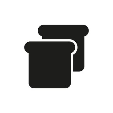 Bread icon vector design templates simple and modern Stock Illustration