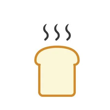 Bread icon vector design templates simple and modern Stockillustratie