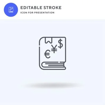 Bread icon vector, filled flat sign, solid pictogram isolated on white, logo Stock Illustration