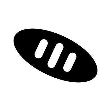 Bread icon vector Stockillustratie