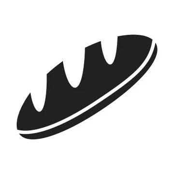 Bread icon of vector illustration for web and mobile イラスト素材