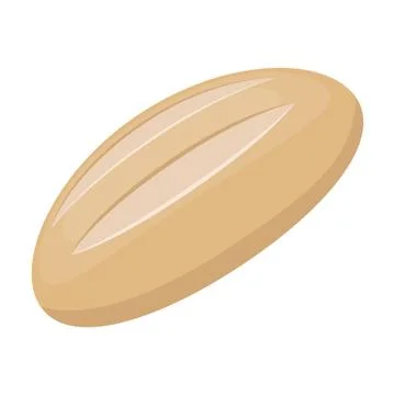 Bread icon of vector illustration for web and mobile 스톡 일러스트