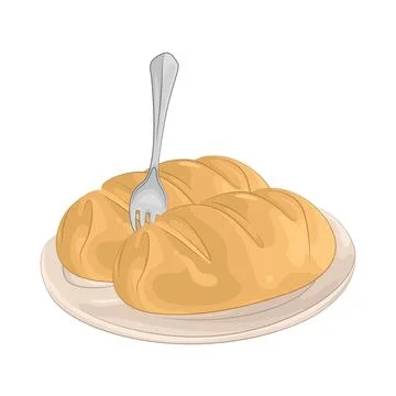 Bread Illustration Stock Illustration