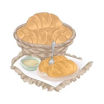 Bread Illustration Stock Illustration