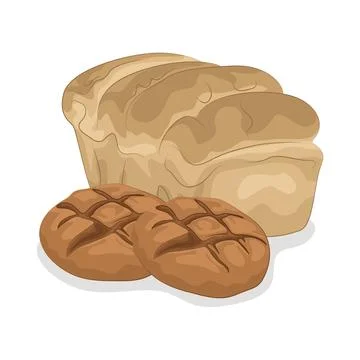 Bread Illustration Stock Illustration