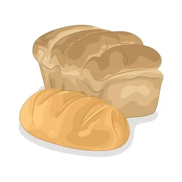Bread Illustration Stock Illustration