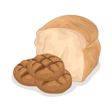 Bread Illustration Stock Illustration
