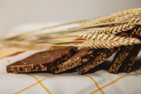 Bread in interior photography Stock-Fotos