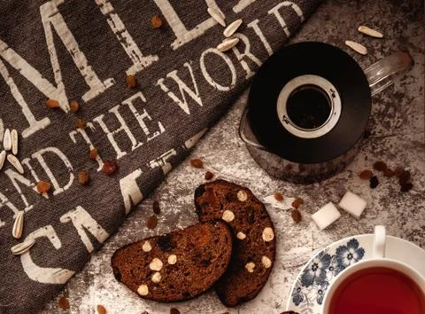 Bread in interior photography Stock-Fotos