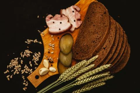 Bread in interior photography Stock-Fotos