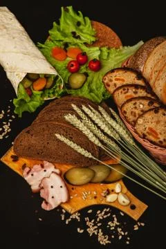 Bread in interior photography Stock-Fotos