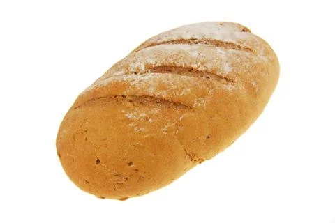 Bread  on isolated Stock Photos