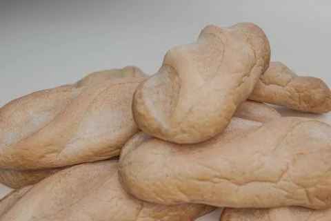 Bread isolated on white background Stock Illustration