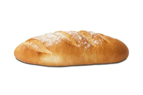 Bread isolated on white background Foto stock