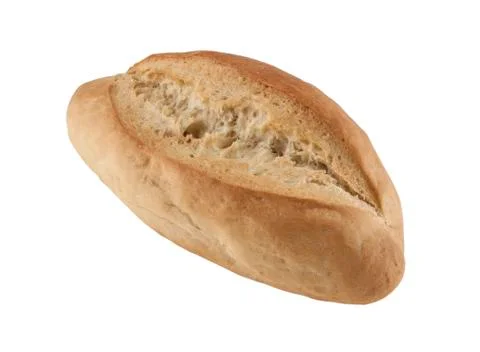 Bread isolated on white background Stock Photos