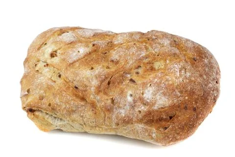 Bread isolated on white background Stock-Fotos