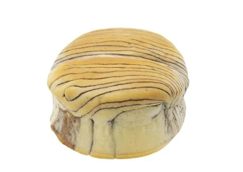 Bread isolated on white background Stock Photos