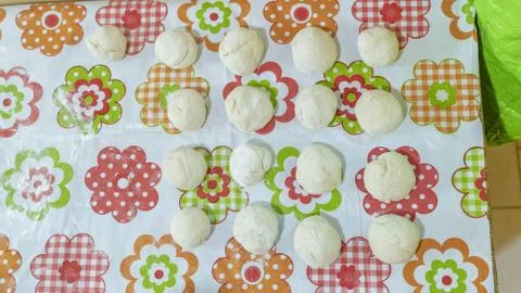 Bread in the kitchen Stock Photos