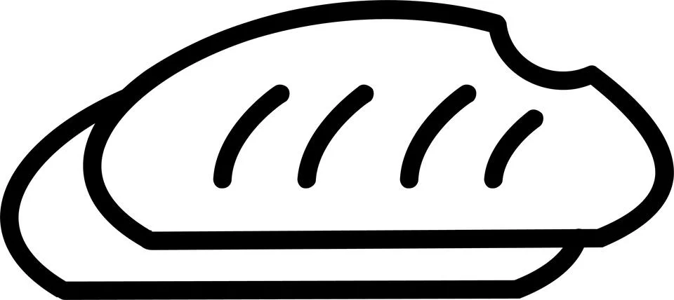Bread Line Icon Design Stock-Illustration
