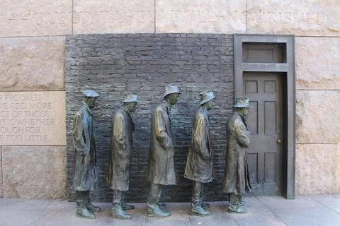 Bread line Stock Photos