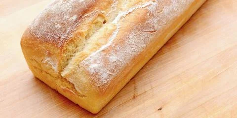 Bread loaf closeup Fotos Stock