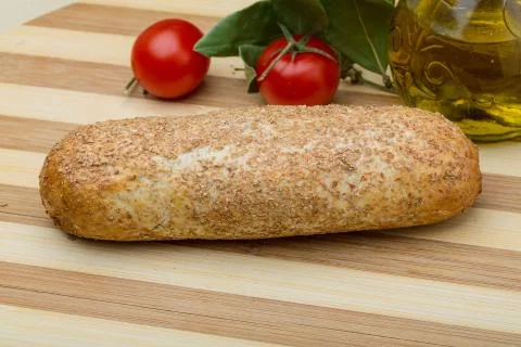Bread - loaf with seeds Stock Photos