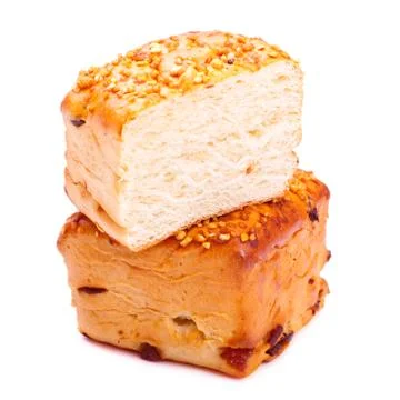 Bread loaf with sesame Stock Photos