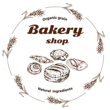 Bread logo Stock Illustration