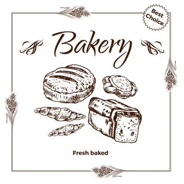 Bread logo Stock Illustration