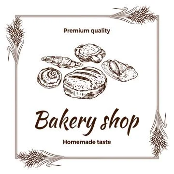 Bread logo Stock Illustration