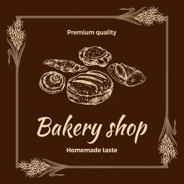 Bread logo Stock Illustration