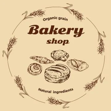 Bread logo Stock Illustration