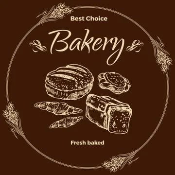 Bread logo Stock Illustration