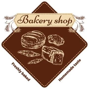 Bread logo Stock Illustration