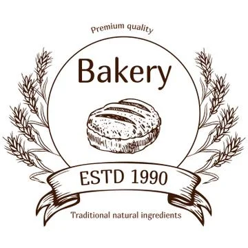 Bread logo Stock Illustration