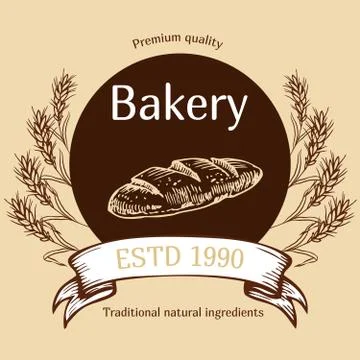 Bread logo Stock Illustration