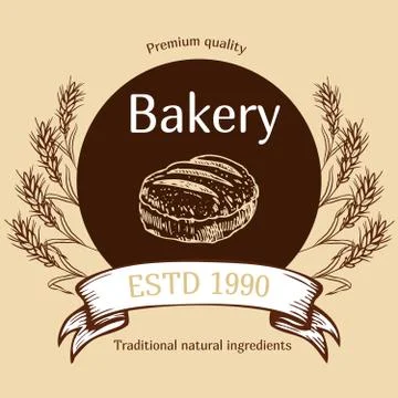 Bread logo Stock Illustration