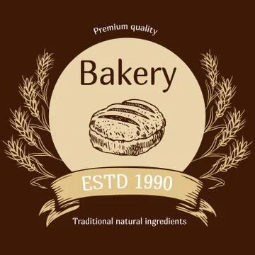 Bread logo Stock Illustration