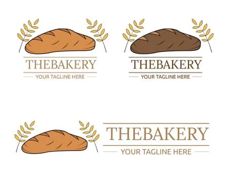 Bread logo Stock Illustration