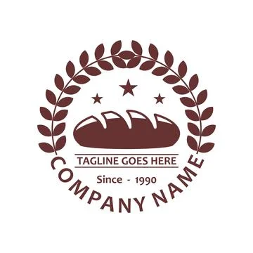 Bread logo Stock Illustration