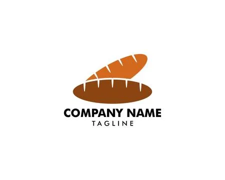 Bread Logo Template Vector Design Element イラスト素材