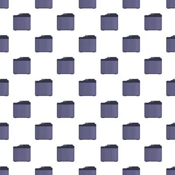 Bread machine appliances forming a repeating seamless pattern イラスト素材