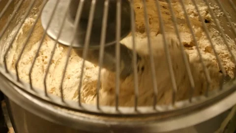 Bread machine in a bakery 库存影片 201894550